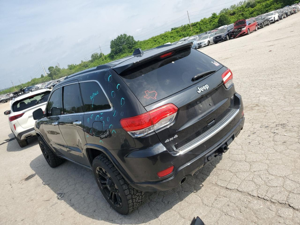 Jeep GRAND CHEROKEE OVERLAND 2014 — Copart