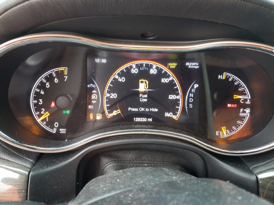 Jeep GRAND CHEROKEE OVERLAND 2014 — Copart