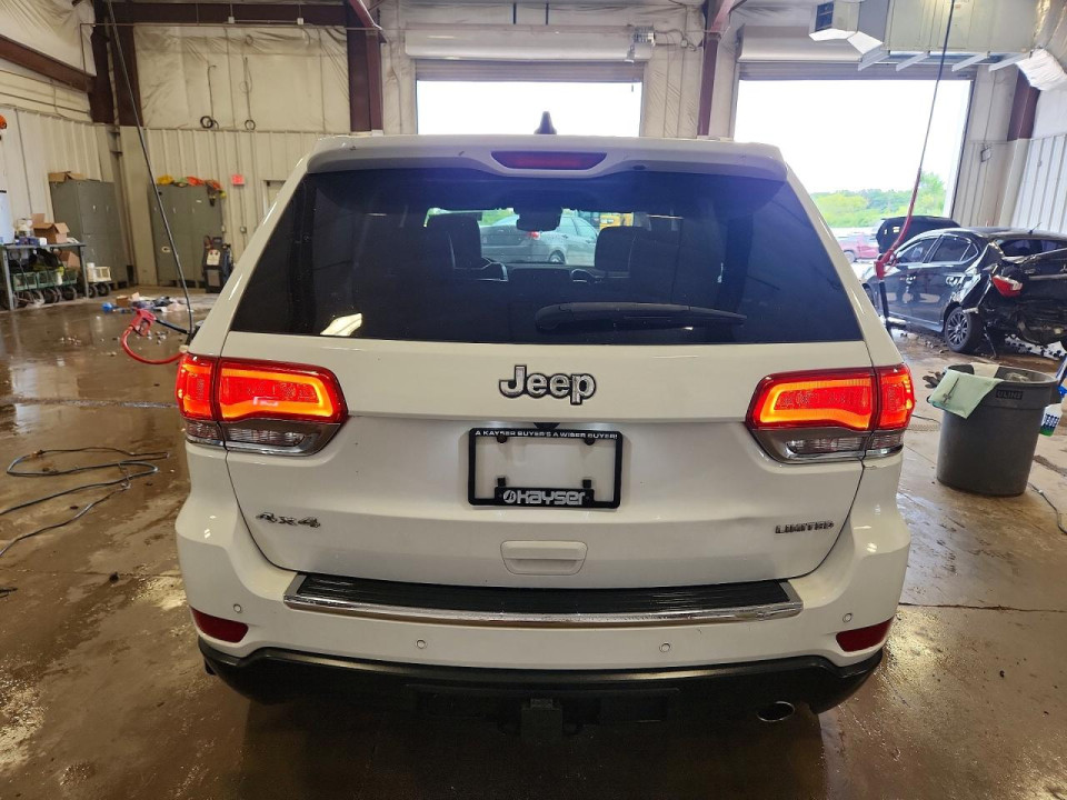 Jeep GRAND CHEROKEE LIMITED 2018 — Copart