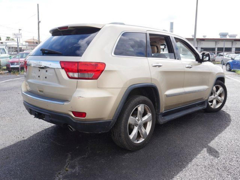 Jeep GRAND CHEROKEE OVERLAND 2012 — Copart