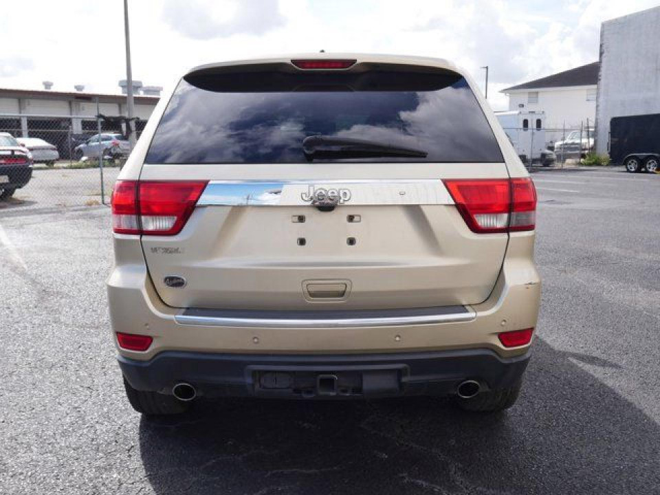 Jeep GRAND CHEROKEE OVERLAND 2012 — Copart