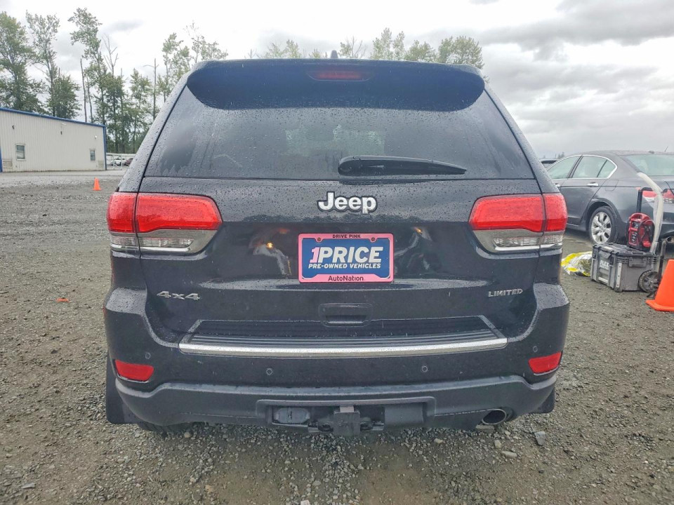 Jeep GRAND CHEROKEE LIMITED 2018 — Copart