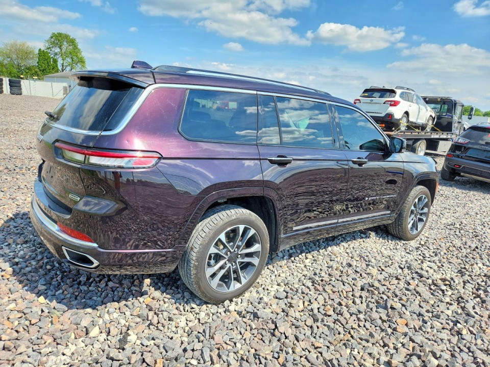 Jeep GRAND CHEROKEE L OVERLAND 2022 — Copart
