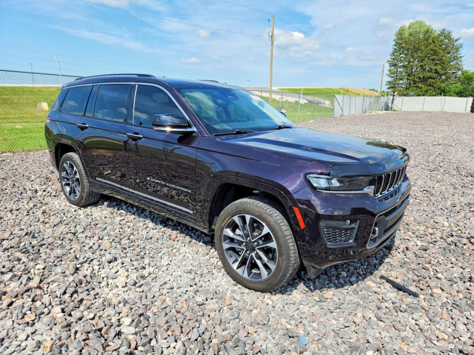 Jeep GRAND CHEROKEE L OVERLAND 2022 — Copart