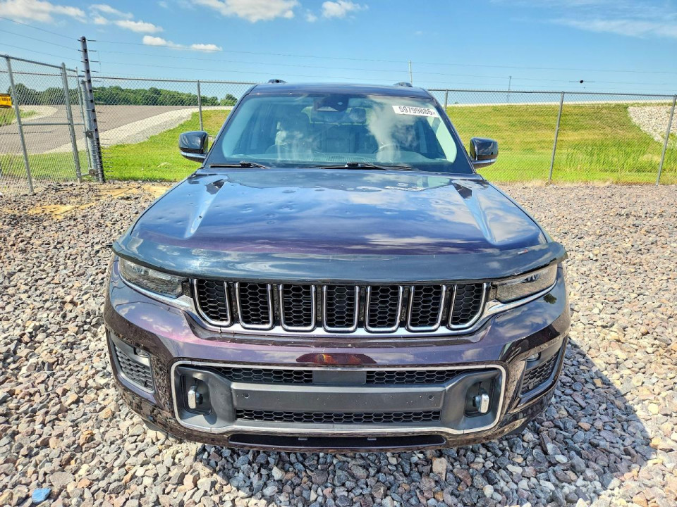 Jeep GRAND CHEROKEE L OVERLAND 2022 — Copart