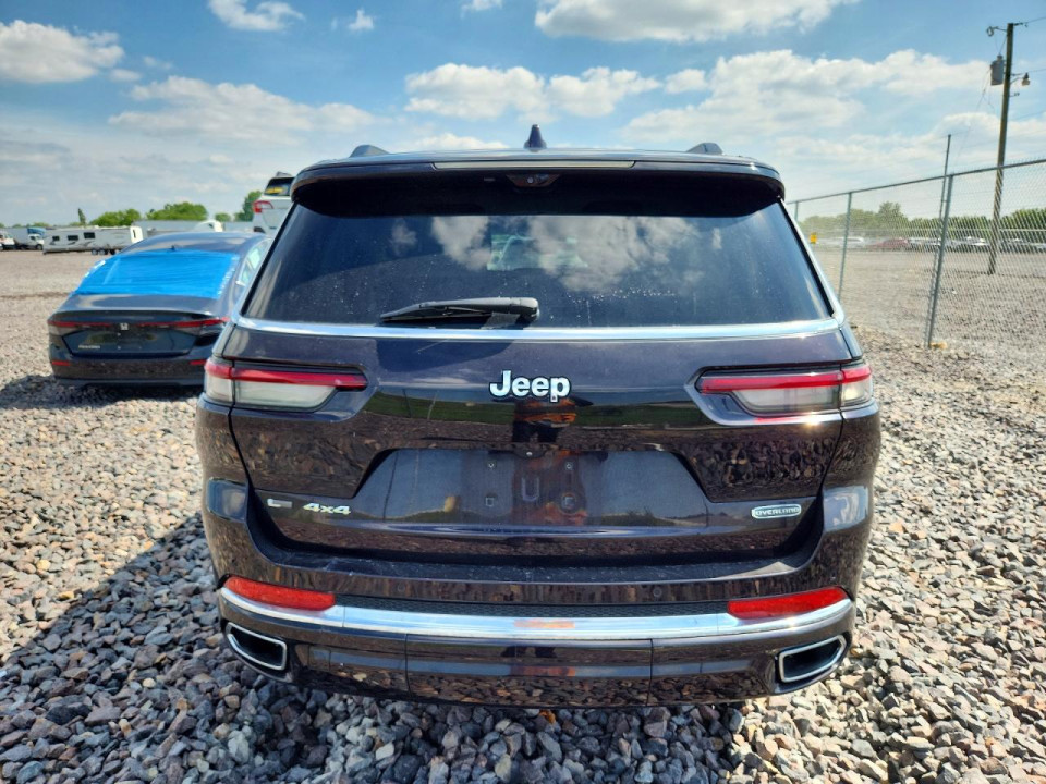 Jeep GRAND CHEROKEE L OVERLAND 2022 — Copart