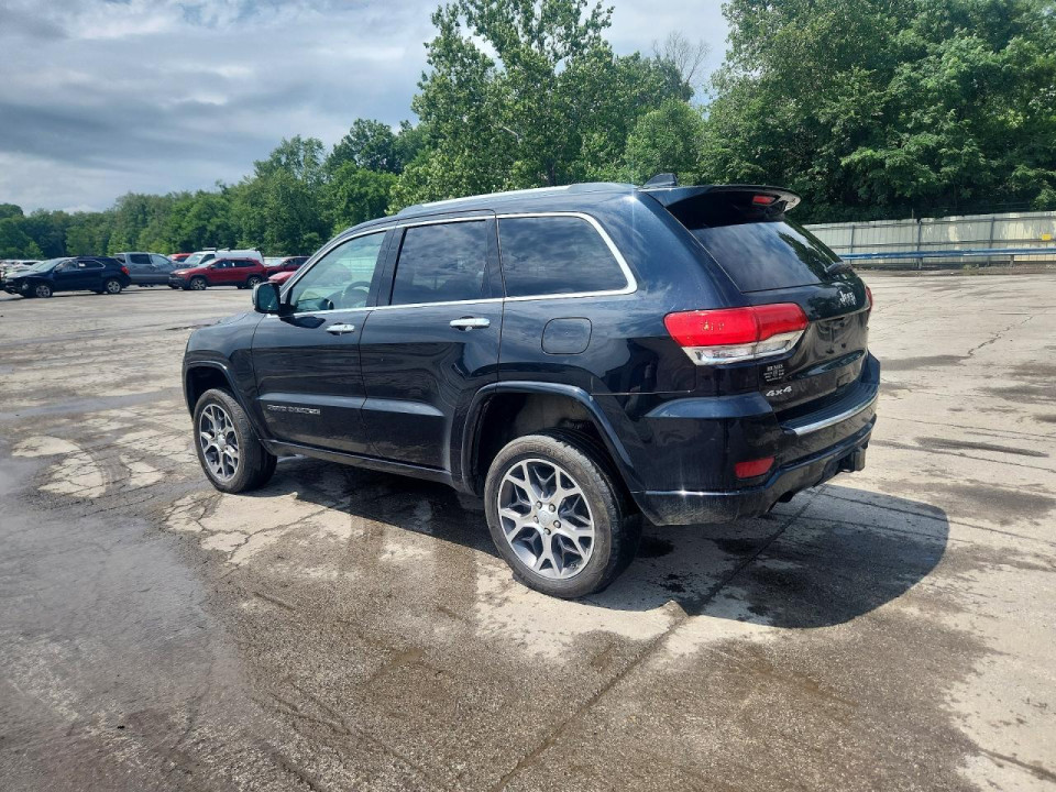Jeep GRAND CHEROKEE OVERLAND 2019 — Copart