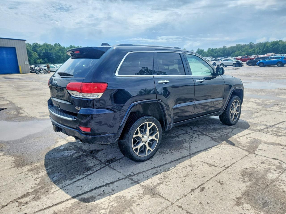 Jeep GRAND CHEROKEE OVERLAND 2019 — Copart