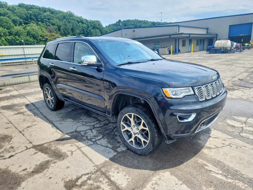 Jeep GRAND CHEROKEE OVERLAND 2019 — Copart