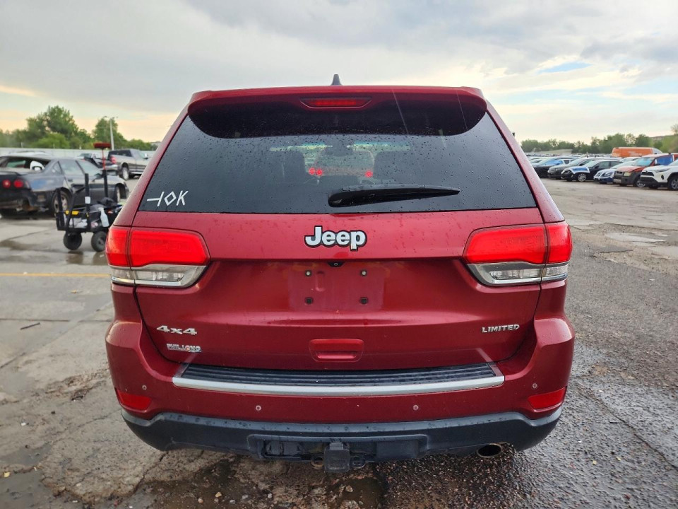 Jeep GRAND CHEROKEE LIMITED 2015 — Copart