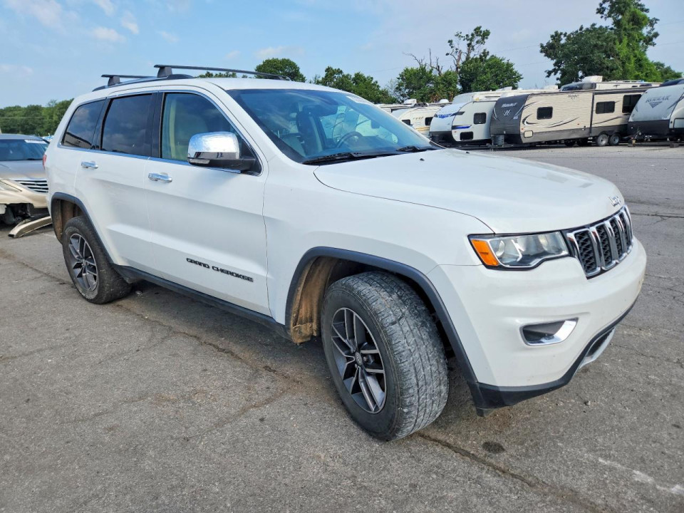 Jeep GRAND CHEROKEE LIMITED 2017 — Copart