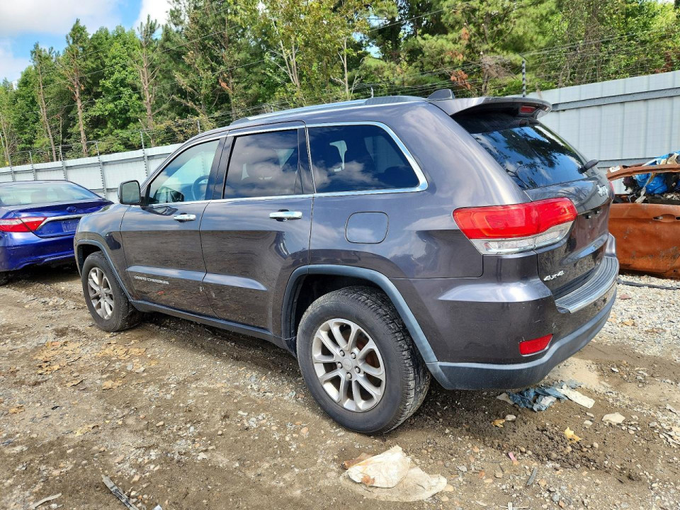 Jeep GRAND CHEROKEE LIMITED 2016 — Copart