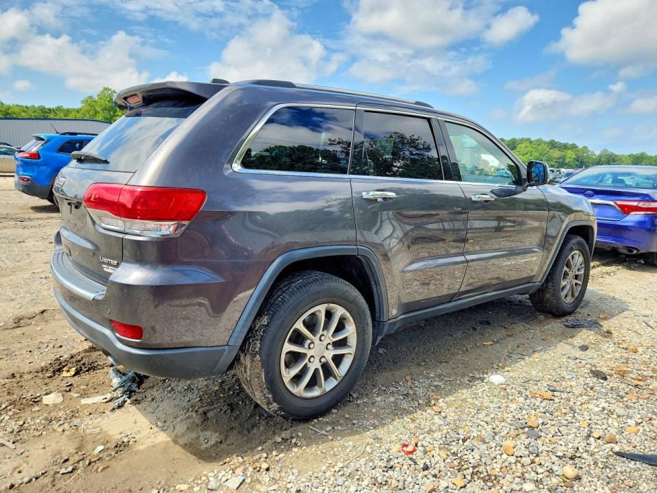 Jeep GRAND CHEROKEE LIMITED 2016 — Copart