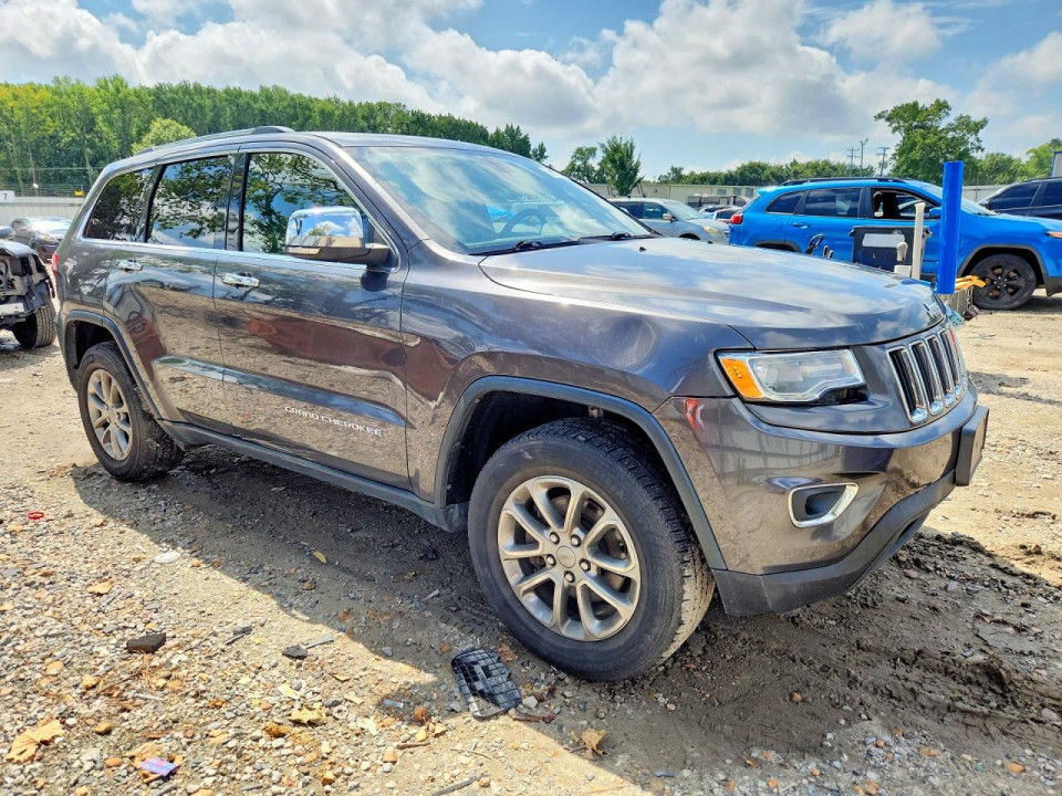 Jeep GRAND CHEROKEE LIMITED 2016 — Copart