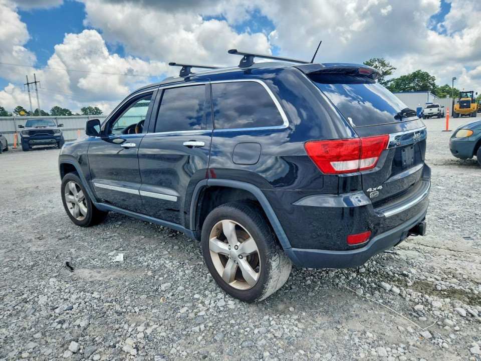 Jeep GRAND CHEROKEE OVERLAND 2012 — Copart