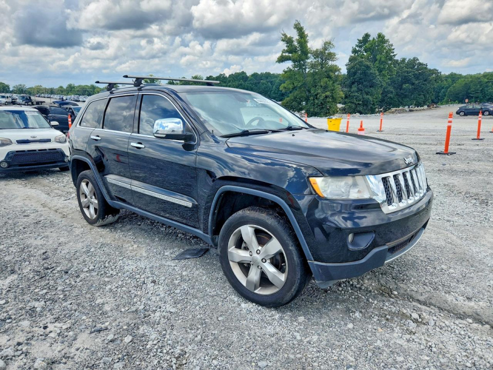 Jeep GRAND CHEROKEE OVERLAND 2012 — Copart
