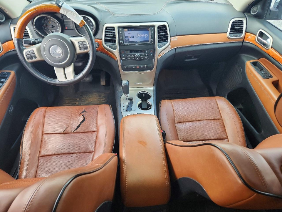 Jeep GRAND CHEROKEE OVERLAND 2012 — Copart