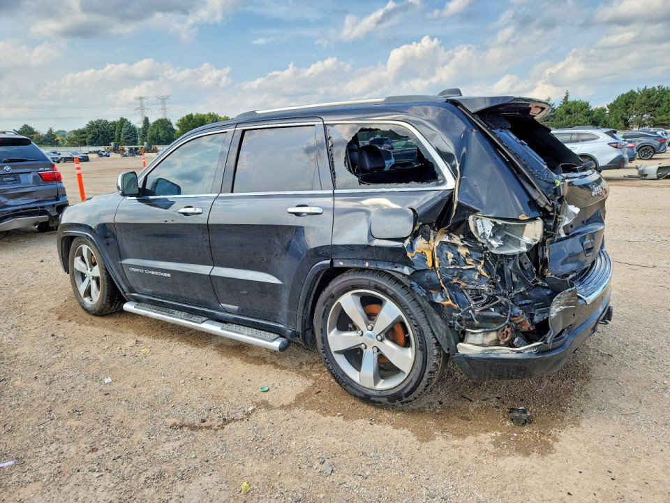 Jeep GRAND CHEROKEE OVERLAND 2015 — Copart