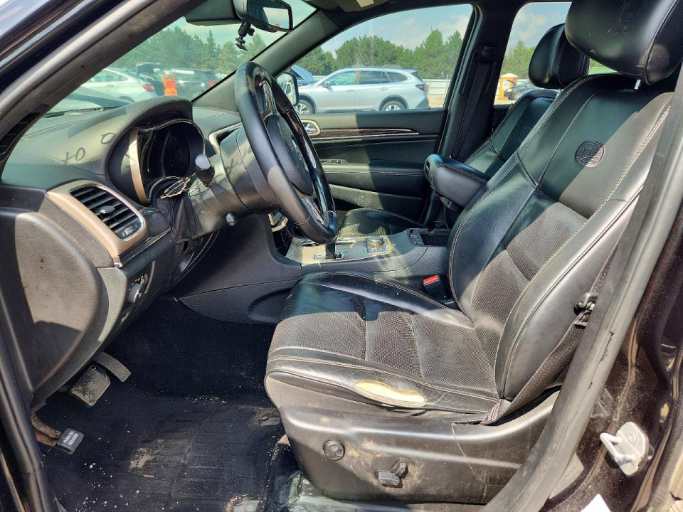 Jeep GRAND CHEROKEE OVERLAND 2015 — Copart