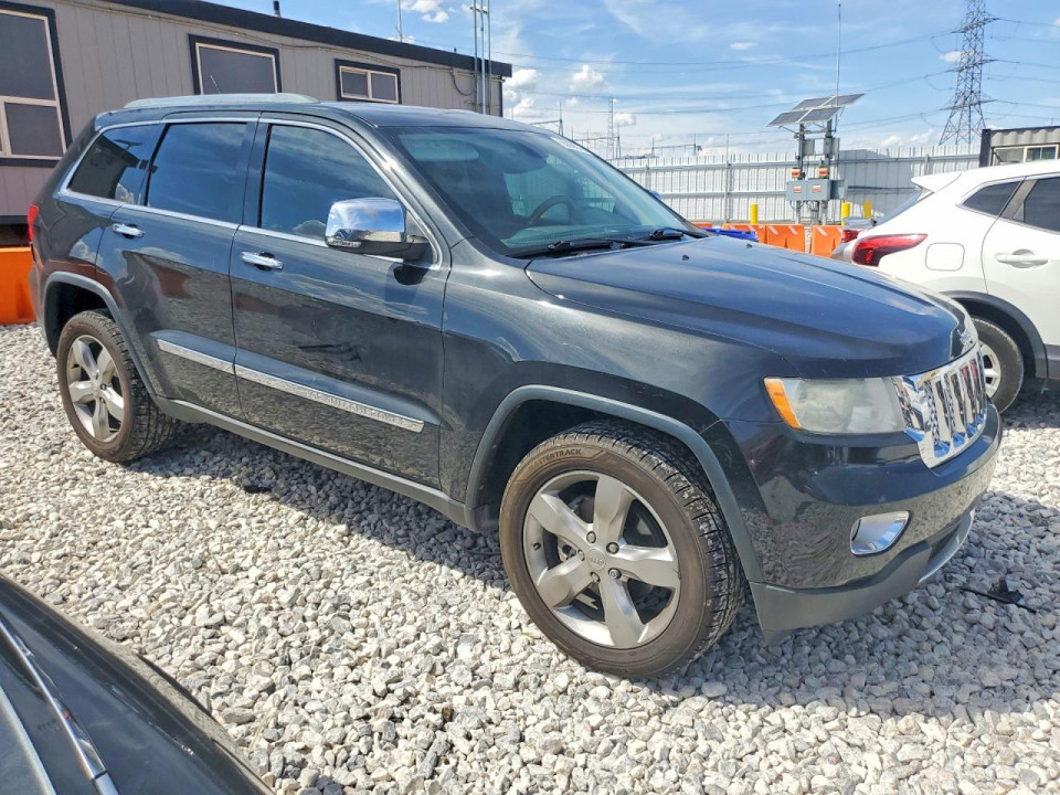Jeep GRAND CHEROKEE OVERLAND 2012 — Copart
