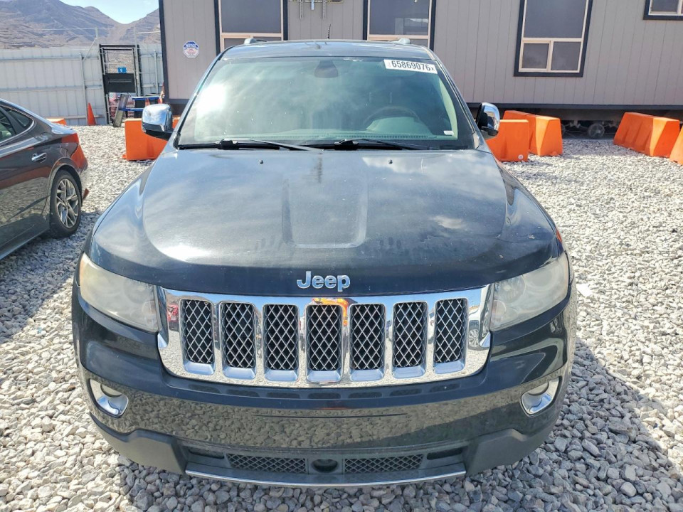 Jeep GRAND CHEROKEE OVERLAND 2012 — Copart