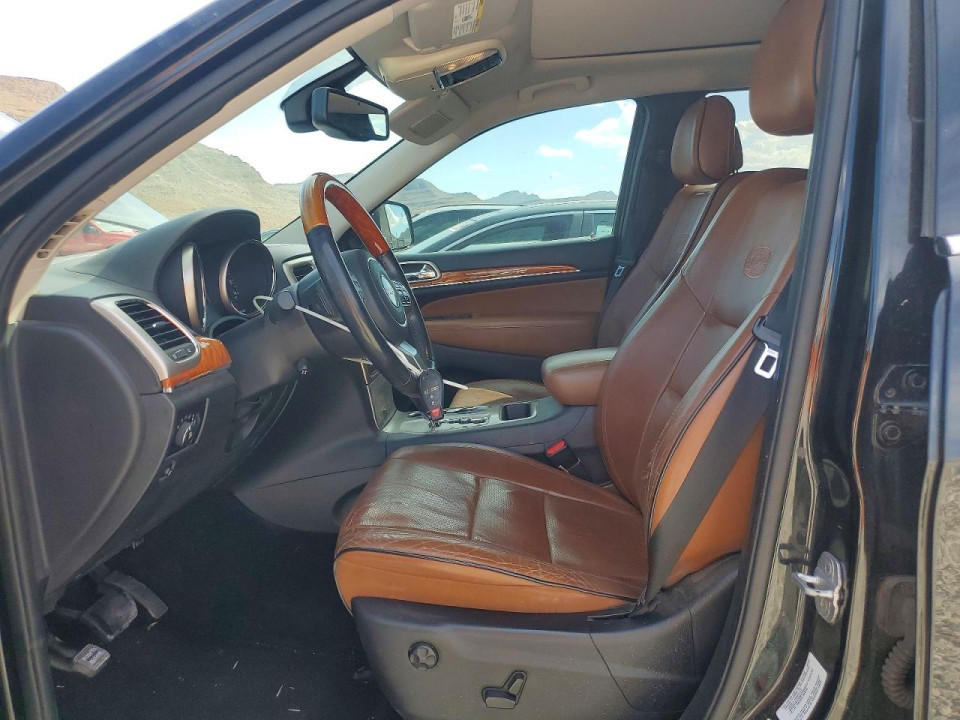 Jeep GRAND CHEROKEE OVERLAND 2012 — Copart