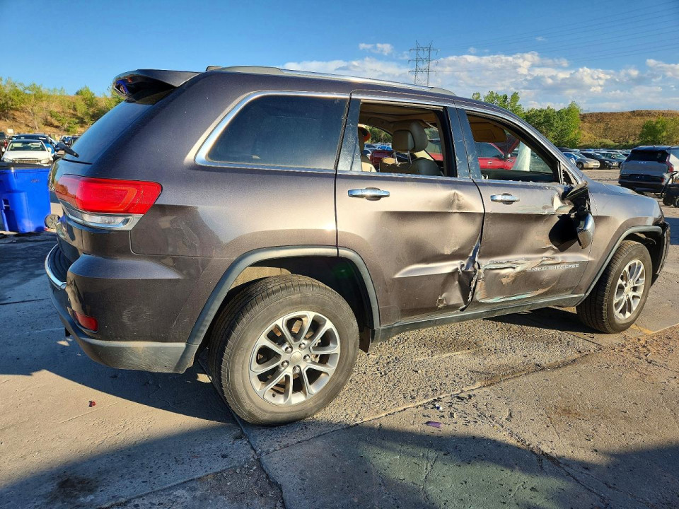 Jeep GRAND CHEROKEE LIMITED 2015 — Copart