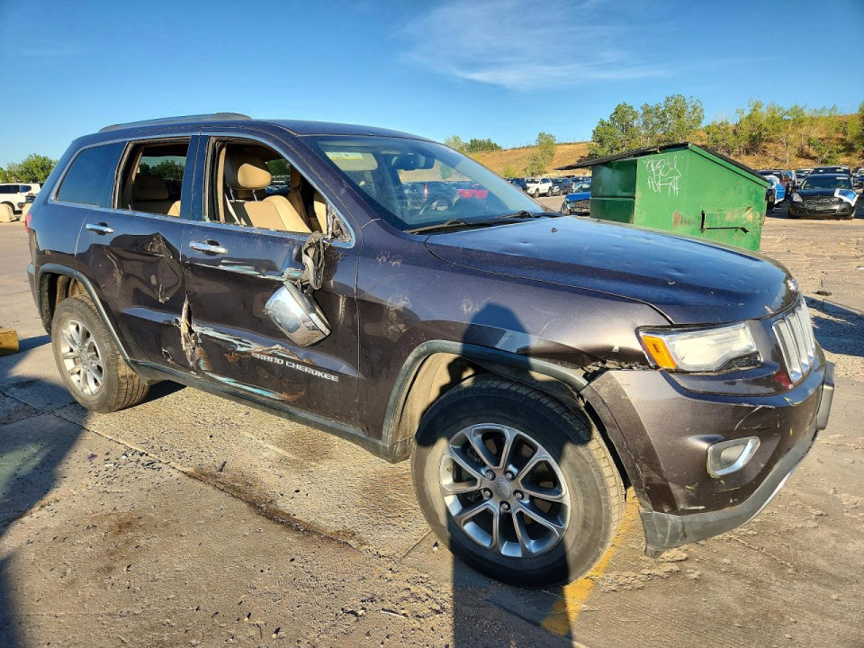 Jeep GRAND CHEROKEE LIMITED 2015 — Copart