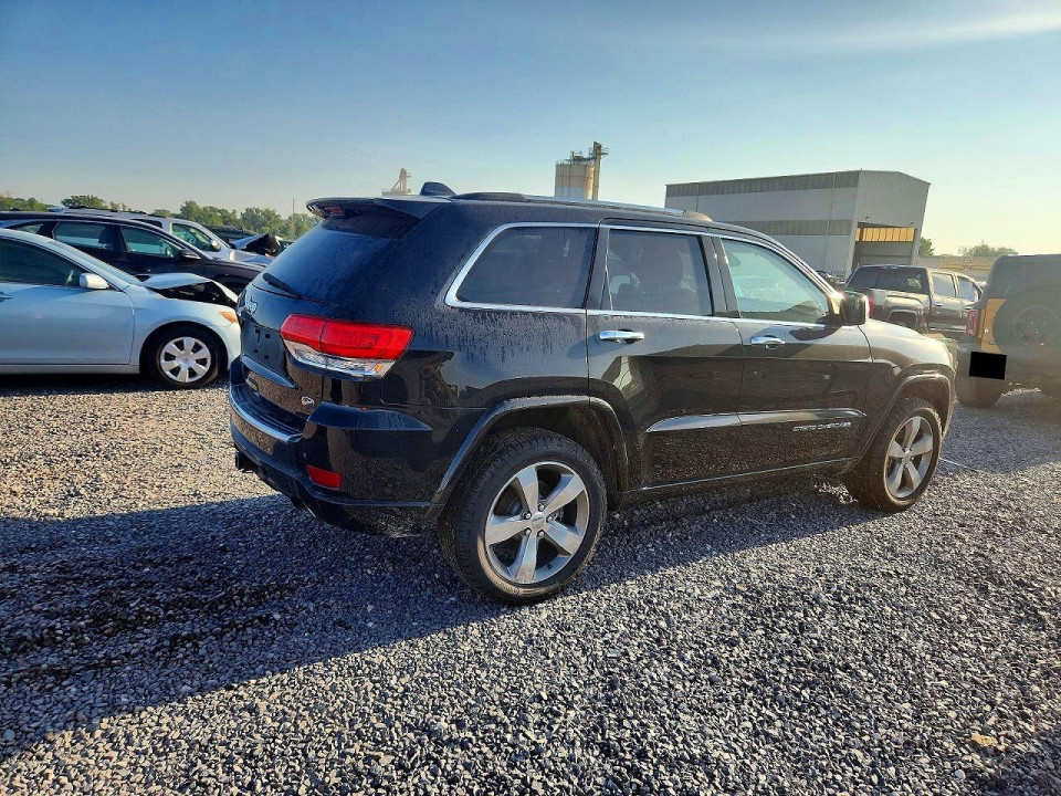 Jeep GRAND CHEROKEE OVERLAND 2012 — Copart
