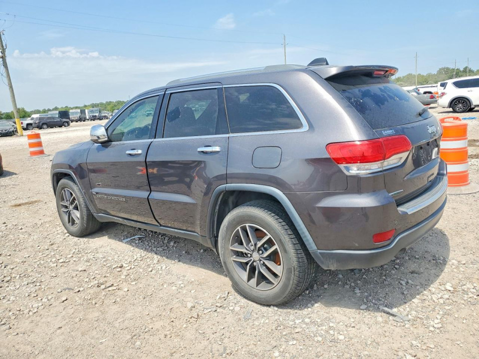 Jeep GRAND CHEROKEE LIMITED 2018 — Copart
