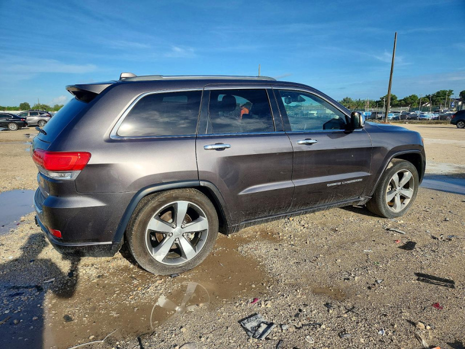 Jeep GRAND CHEROKEE OVERLAND 2014 — Copart