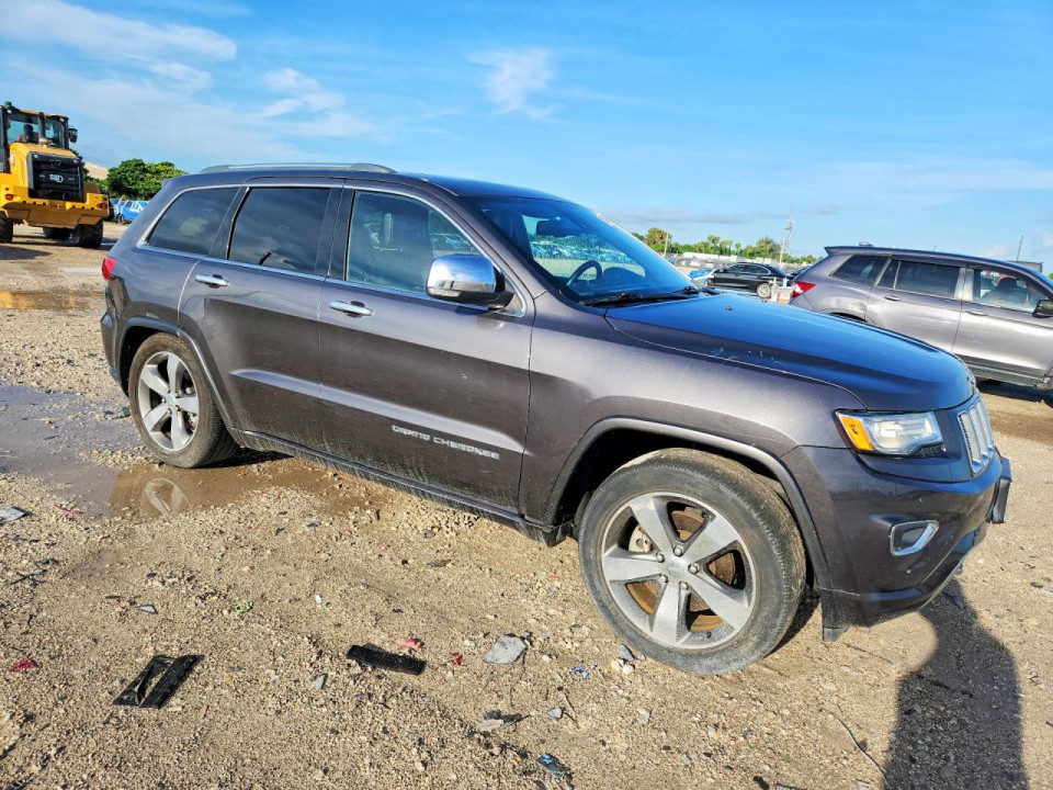 Jeep GRAND CHEROKEE OVERLAND 2014 — Copart