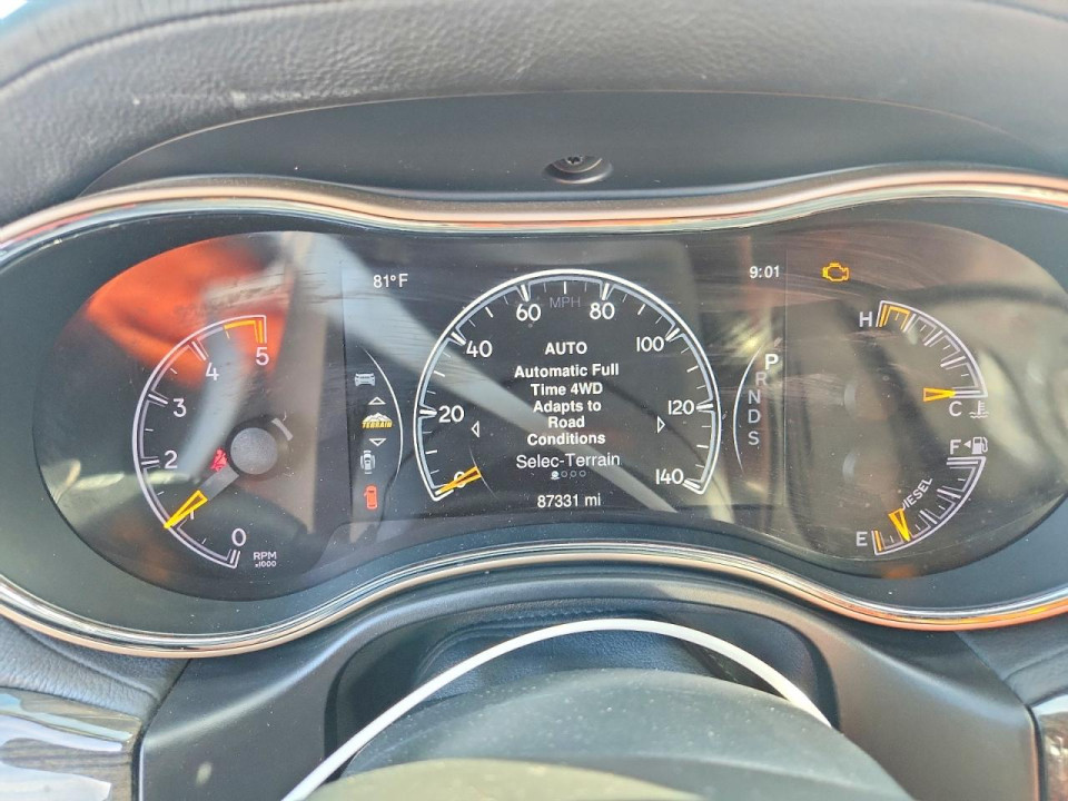Jeep GRAND CHEROKEE OVERLAND 2014 — Copart
