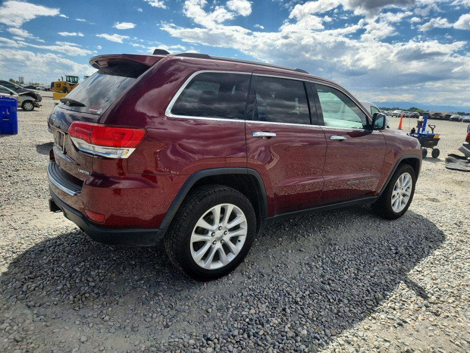 Jeep GRAND CHEROKEE LIMITED 2017 — Copart