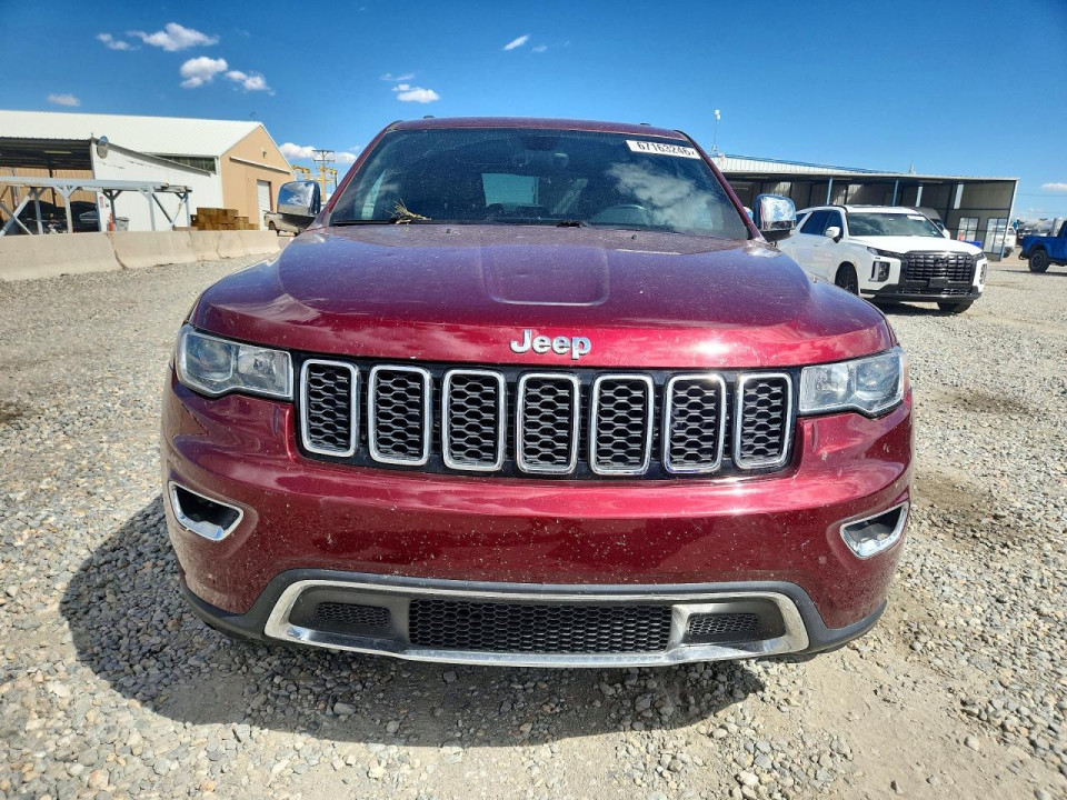 Jeep GRAND CHEROKEE LIMITED 2017 — Copart