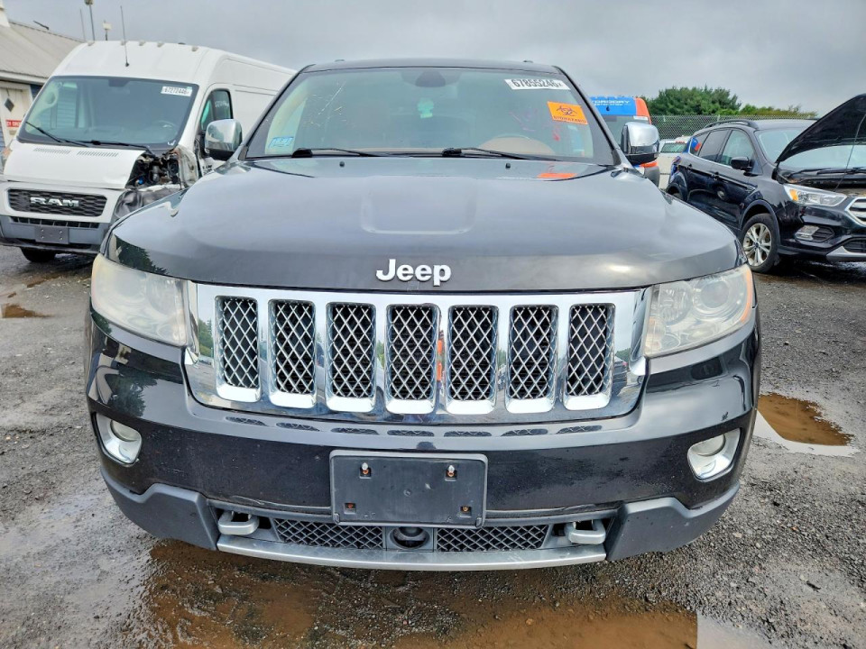 Jeep GRAND CHEROKEE OVERLAND 2012 — Copart