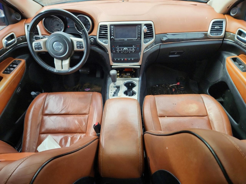 Jeep GRAND CHEROKEE OVERLAND 2012 — Copart