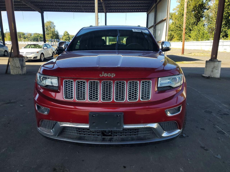 Jeep GRAND CHEROKEE SUMMIT 2014 — Copart