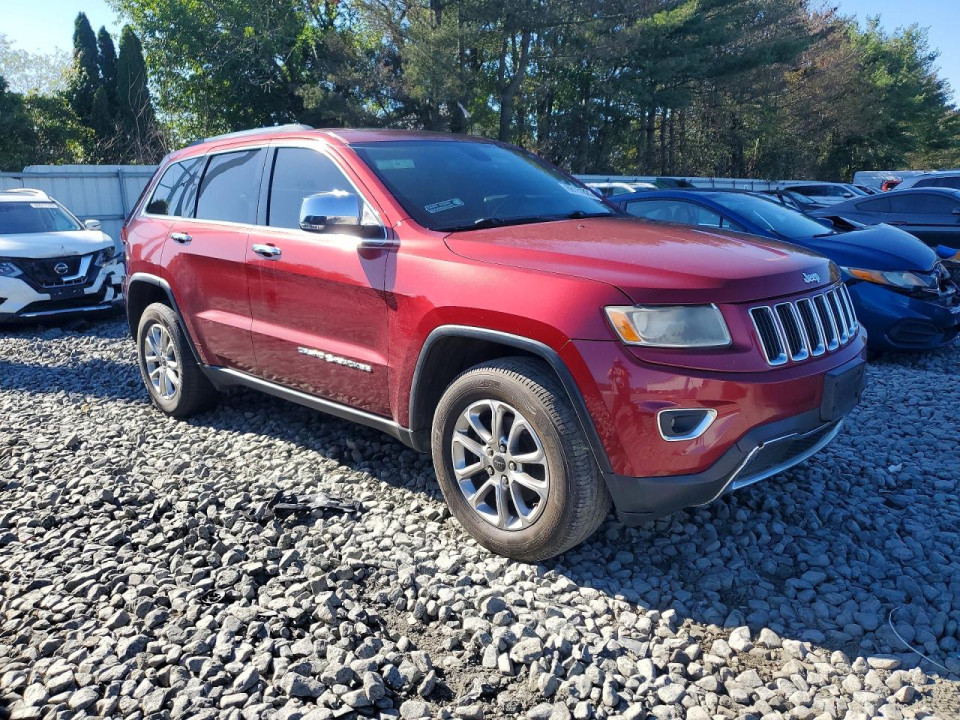 Jeep GRAND CHEROKEE LIMITED 2014 — Copart