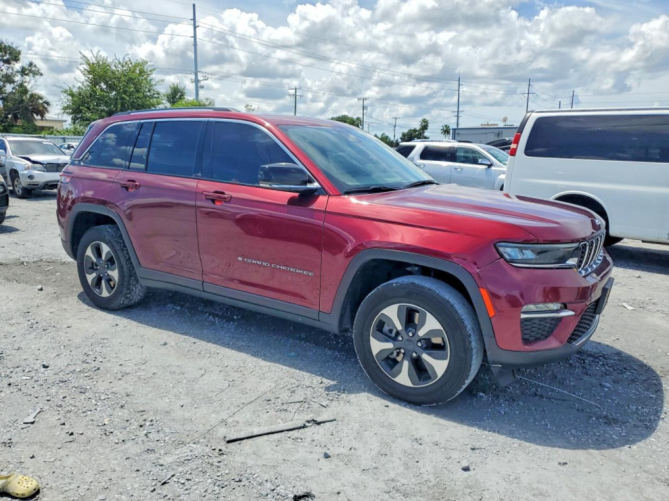 Jeep GRAND CHEROKEE LIMITED 4XE 2023 — Copart