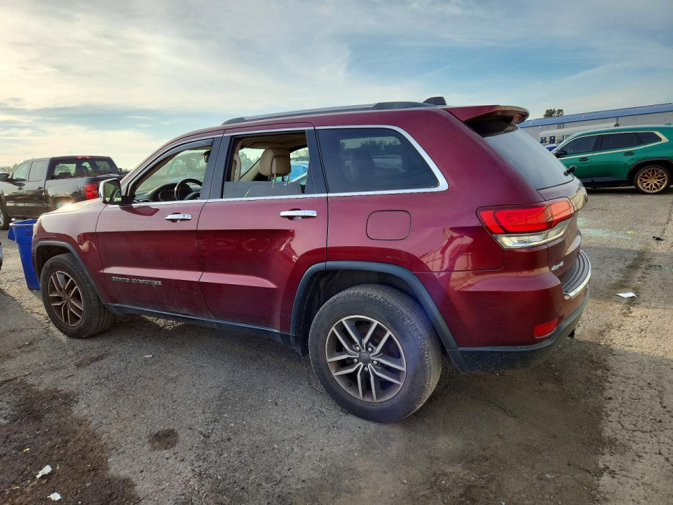 Jeep GRAND CHEROKEE LIMITED 2020 — Copart