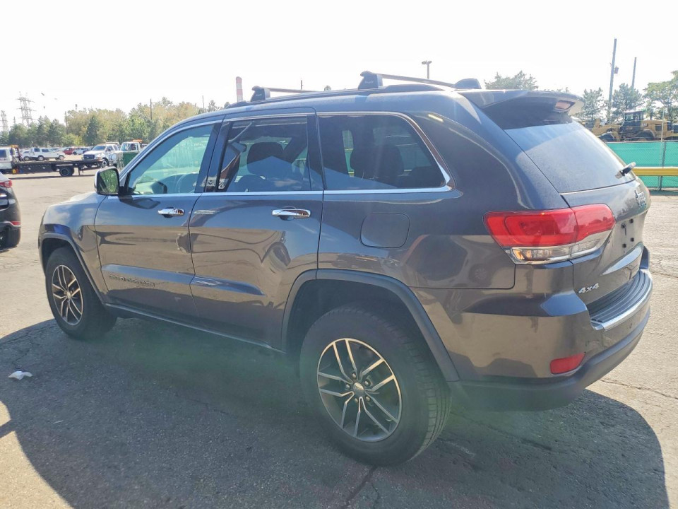 Jeep GRAND CHEROKEE LIMITED 2017 — Copart
