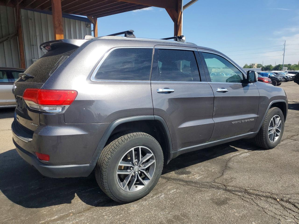Jeep GRAND CHEROKEE LIMITED 2017 — Copart