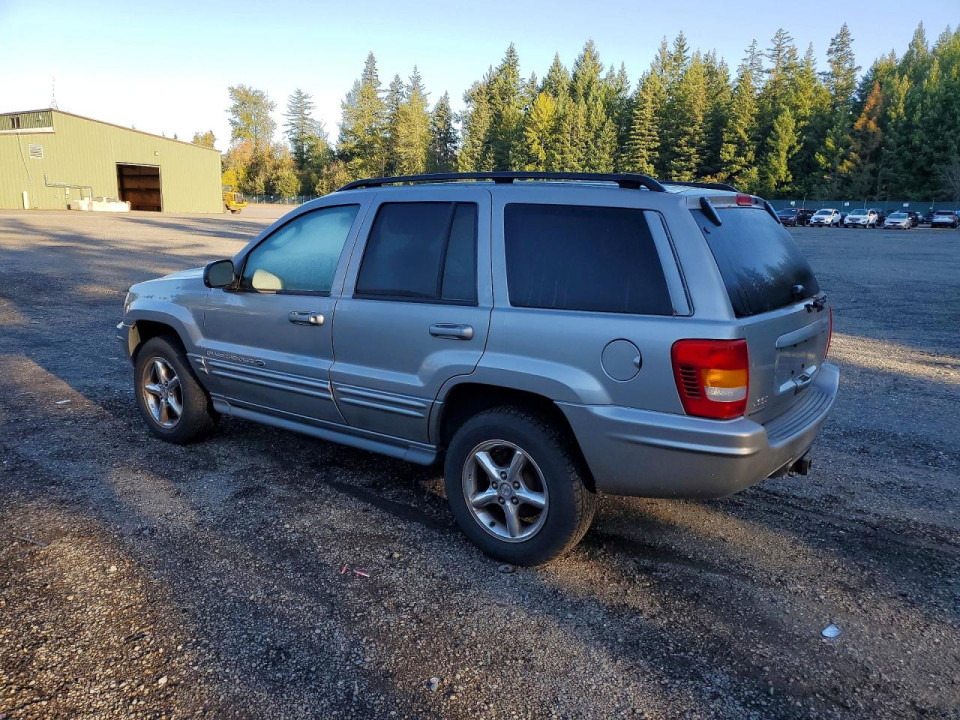Jeep GRAND CHEROKEE OVERLAND 2002 — Copart