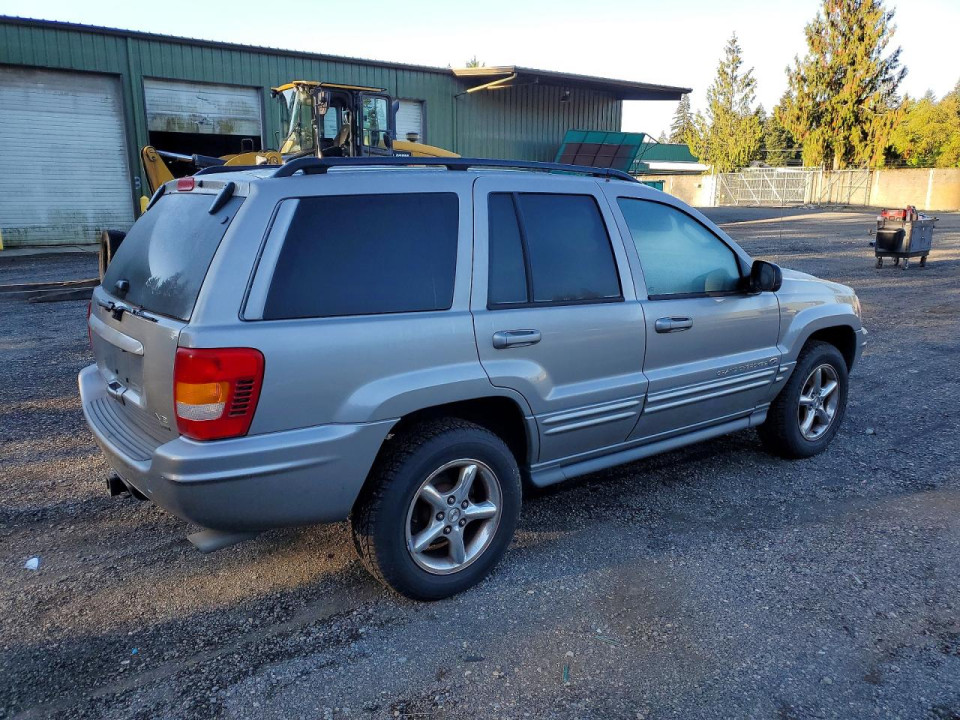 Jeep GRAND CHEROKEE OVERLAND 2002 — Copart