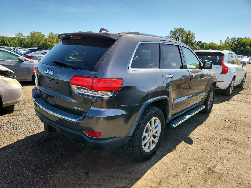 Jeep GRAND CHEROKEE LIMITED 2016 — Copart