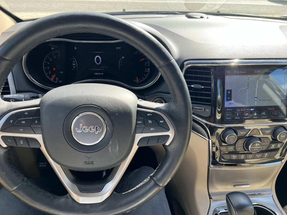 Jeep GRAND CHEROKEE LIMITED 2019 — Copart