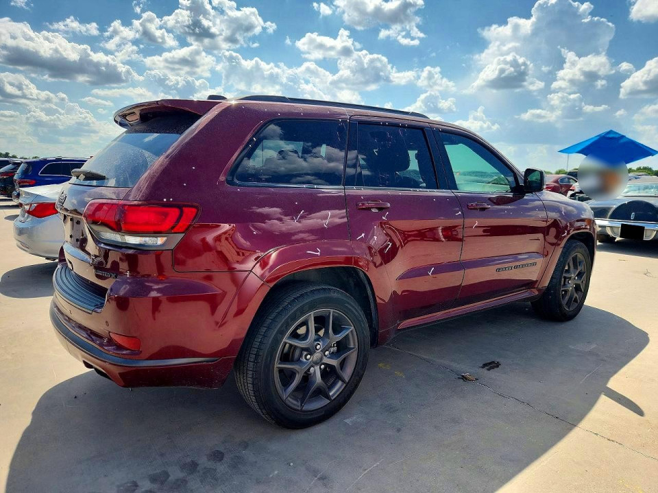 Jeep GRAND CHEROKEE LIMITED 2020 — Copart
