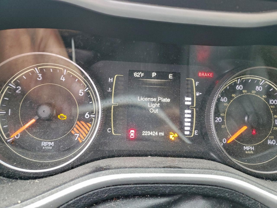 Jeep GRAND CHER 2015 — Copart