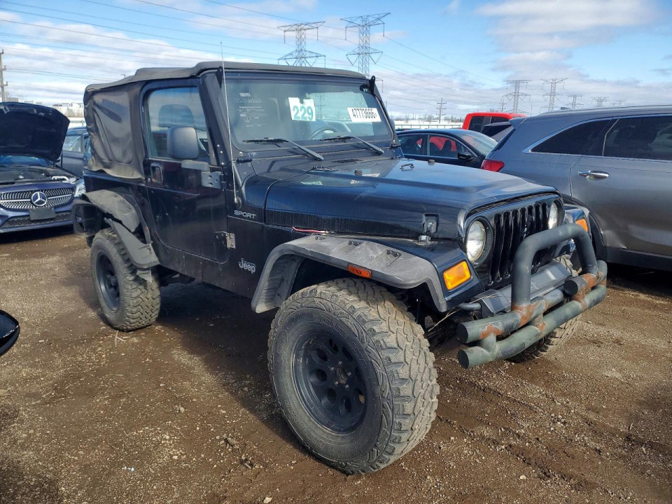 Jeep WRANGLER 2004 — Copart
